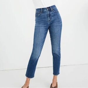 Madewell The Perfect Vintage Crop‎ High Rise Denim Jeans